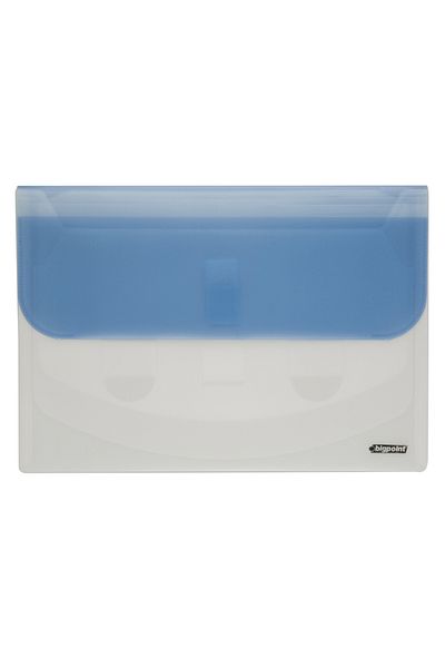 Bigpoint A4 Blue Cascade File - 4 Pockets