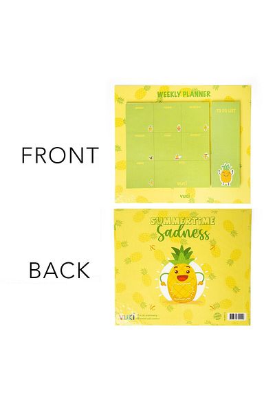 Şeker Ofisi Desktop Weekly Planner Notebook Model Pineapple