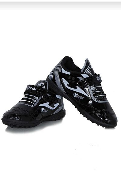 DÜNYA MAĞAZA حذاء Giri Black Sole Velcro Astroturf Field الجديد للأطفال من Crampon Extrem