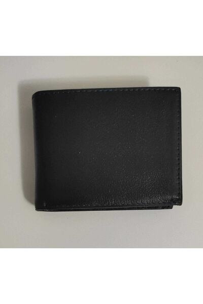 firdevsi hobi Чоловічий гаманець з натуральної шкіри з горизонтальним клапаном - золота серія