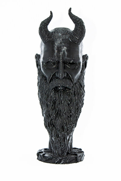 UĞUR MOBİLYA MIMIR GOD OF WAR KRATOS FİGÜR HEDİYELİK 10 CM GÜMÜŞ ESKİTME