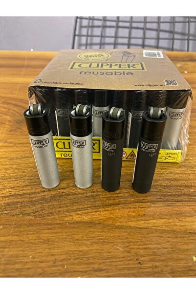 Clipper Reusable İnce Model Renkli Çakmaklar