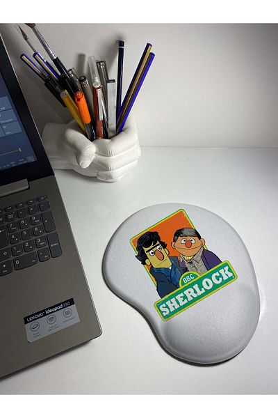 HobiShop Sherlock Wrist Support Mouse Pad