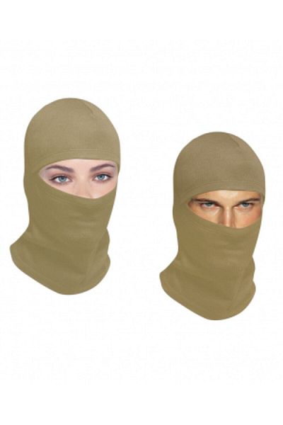 ENGIN Unisex Khaki Fleece Balaclava Beanie