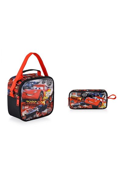 CARS NUTRITION BAG ECHO VICTORY, PENCIL BOX, NUTRITION BOWL AND WATER CAMP