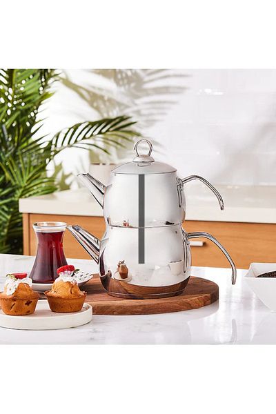 Evimsaray Yağmur Family Size Teapot