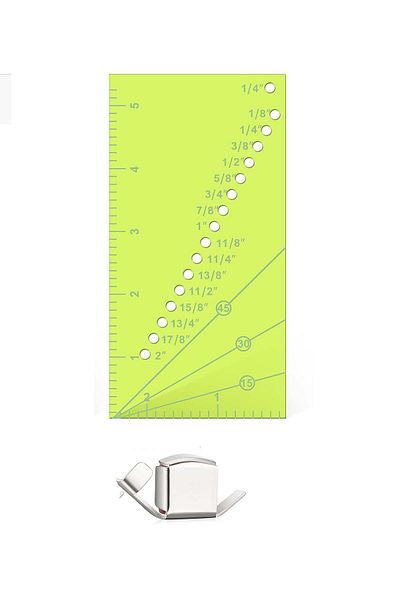 hodbehod Sewing Machine Guard Seam Edge Allowance Guide Alignment Adjustment Measurement Ruler
