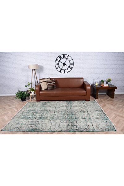Kayra Export El Dokuma Halı, 162x251 Cm Vintage Renkli Halı Antik Halı