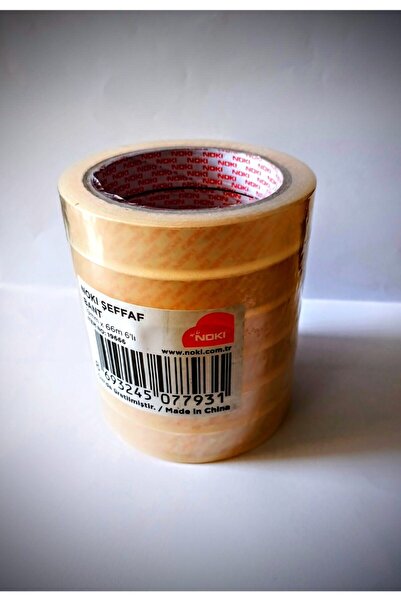 Noki Şeffaf Bant 19x66 6'lı