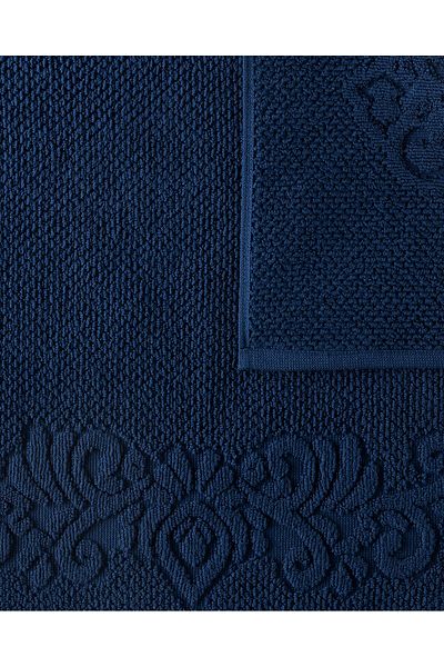 Madame Coco Norice Foot Towel - Navy Blue - 50X70 cm