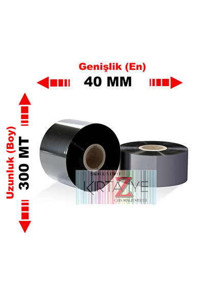 Kirtaziye 40 Mm X 300 Mt. D-110a Ribon 5'li Paket