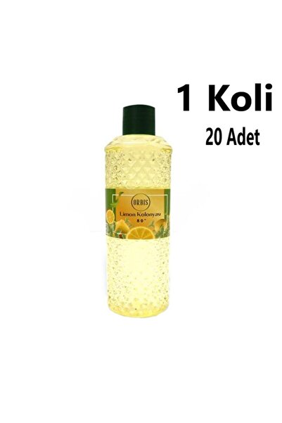 ORBİS Kolonya 400 ml Limon 20 Adet 1 Koli