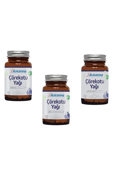 Avicenna Softgel 90 Black Cumin Oil - 3 Pieces