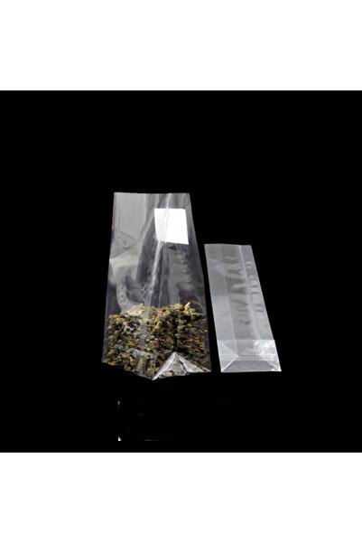 ÜÇPINAR AMBALAJ Opp Kare Tabanlı Oturan Torba 6 x 4 x 18 cm Şeffaf Opp Poşet 100 Adet