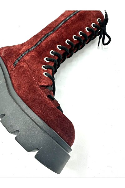 nostra shoes Snowy Kadın Hakiki Siyah Bot