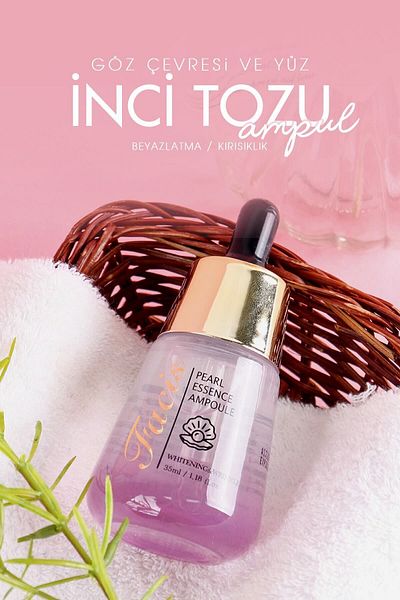 Facis Pearl Components for Eye Area and Face - Whitening, Firming, Repairing, Anti-aging Ampoule
