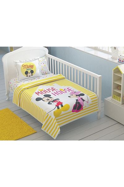 Taç Baby Pique Set Minnie And Mickey Elastic