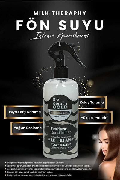 Bio Keratin Gold Milk Therapy Fön Sütü 400 Ml