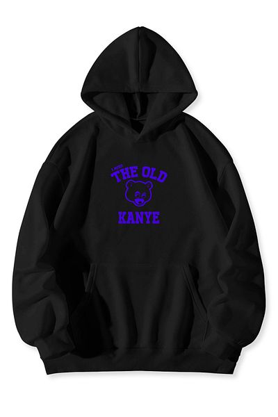 vintmore Hanorac oversize NEGRU unisex KANYE WEST
