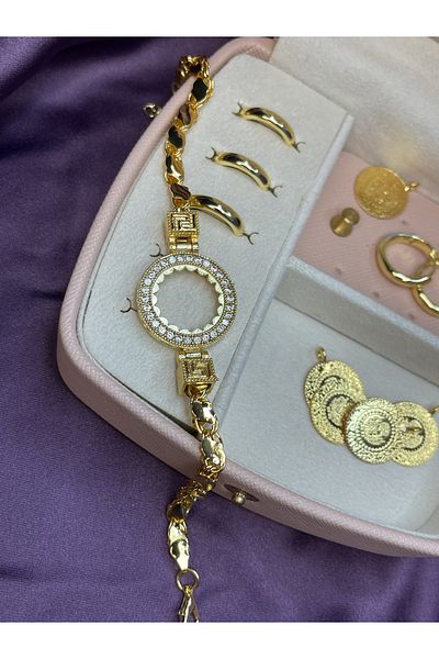 ismim bijuteri Quarter Barley Sequin Frame bracelet