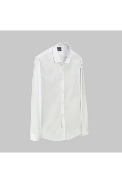 Sarar Cămașă albă INTERVIEW SOSA SOHO SLIM FIT
