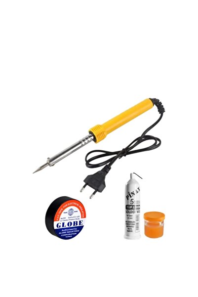 Genel Markalar 40w Profesyonel Lehim Makinesi Kalem Havya+ Leyim Teli+ Pasta