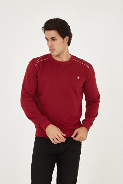 Rey Polo BASIC SWEATSHIRT WITH CYCLING COLLAR SHOULDER DETAIL