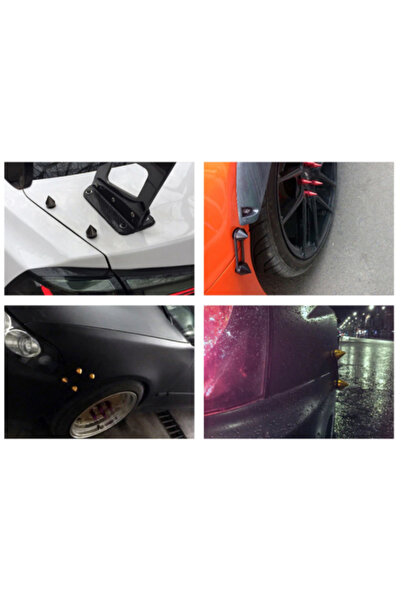 Yalova Oto Aksesuar Tampon Ve Bagaj Kapakları Için Dekoratif Bağlantı Elemanı - Kırmızı