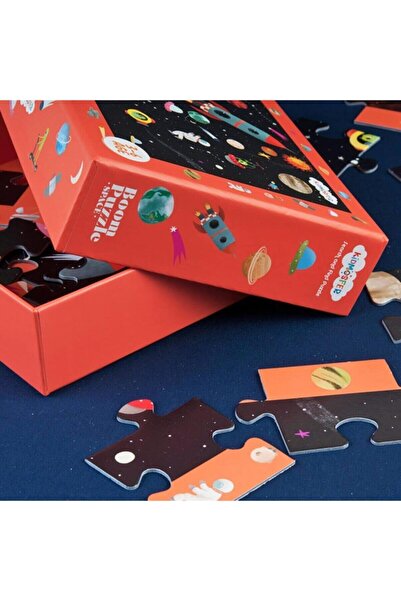 kidmosfer Ara Bul - Uzay Macerası - 3 Yaş Üzeri Çocuklar Için Eğitici Ve Öğretici Puzzle 35 Parça Yapboz