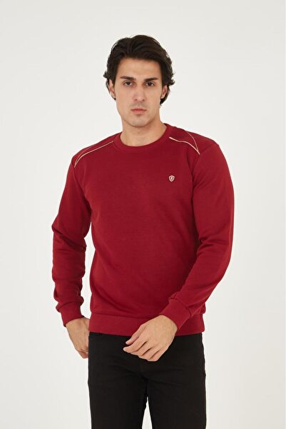 Rey Polo BASIC SWEATSHIRT WITH CYCLING COLLAR SHOULDER DETAIL
