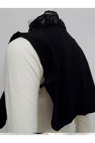 AŞAR MODA TEKSTİL Kadın Düz Balıkçı Yaka Boğazlı Penye Tesettür Boyunluk