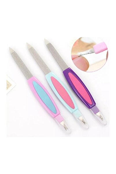 monalisatoka Kadın Çok Poksuyonlu Çelik Paslanmaz Tırnak Törpüsü 3 Adet