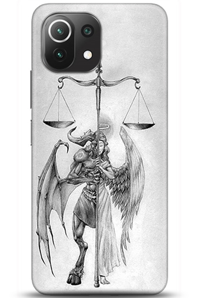 Noprin Xiaomi Mi 11 Lite Case Hd Printed Case - Followed Institution 0213