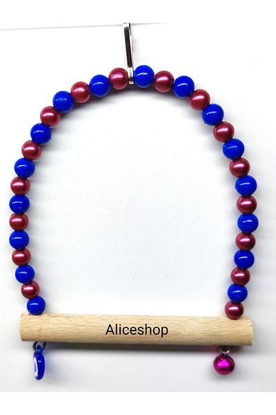 Alice Fan Colored Swing for Budgies and Birds of Their Size