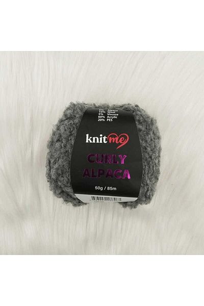 knitme Αλπάκα Πλέξιμο Knit Me Curly - 50 γρ. 85 μ. 09
