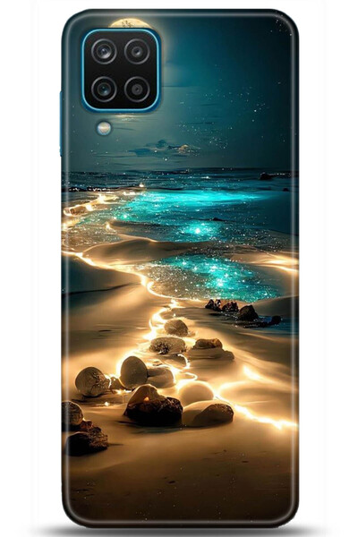 Noprin Samsung Galaxy A12 Kılıf HD Baskılı Kılıf - Followed Institution 0244