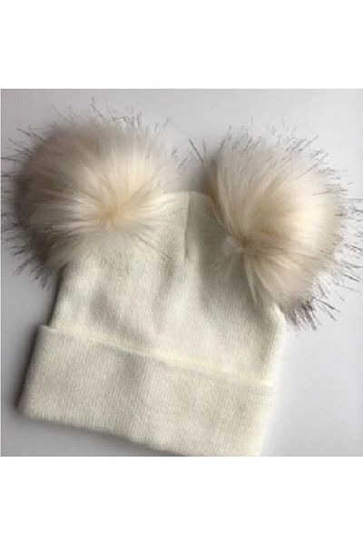 DHN Pompom Knitwear Baby Kids Beanie