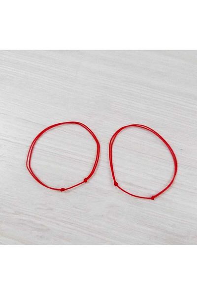 Gümüş Evi Red Rope Bracelet