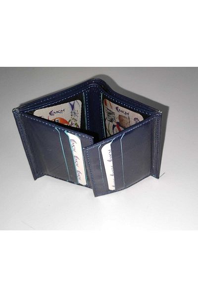 firdevsi hobi Genuine Leather Vertical Men's Wallet