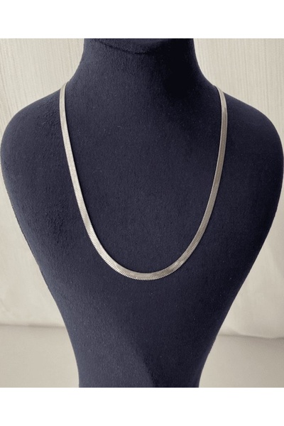 Çelik - Steel Italian Necklace