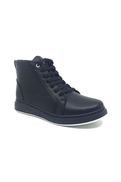Taşpınar Ayakkabı Taşpınar Alessio 100% piele naturală Cizme negre de iarnă pentru femei 36-41