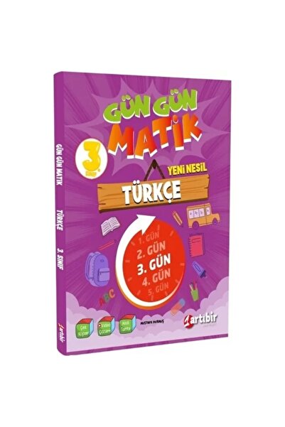 Artıbir Yayınları 3. Sınıf Gün Gün Matik Türkçe