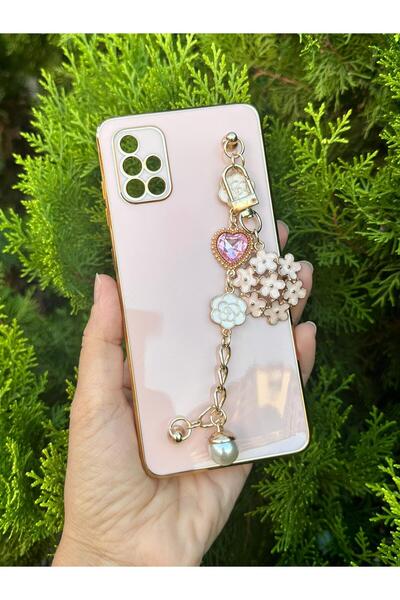 Aksesuarda Moda حافظة لامعة مقطوعة بالليزر ومتوافقة مع هاتف Samsung A71