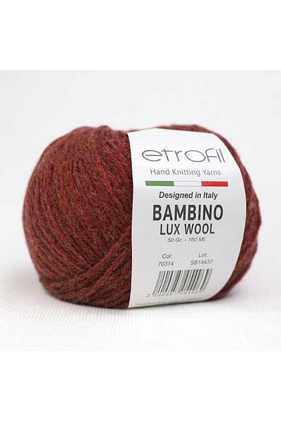 Etrofil Bambino Lux Wool 70314 Βύσσινο