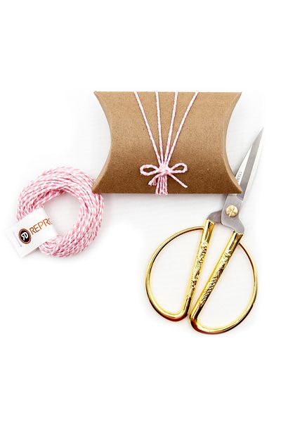 reprodesign Pink and White Two-Color Gift Packing Rope (New Year Gift Packing Rope) 10 Meters