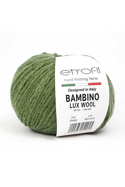 Etrofil Bambino Lux Wool 70408 Πράσινο γρασίδι