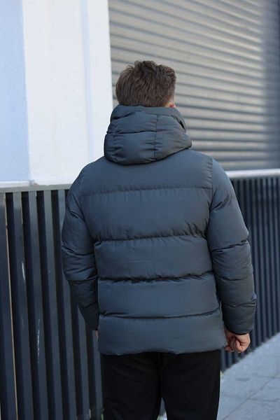 GOOD FASHION Men's Waterproof Hooded Puffer Jacket