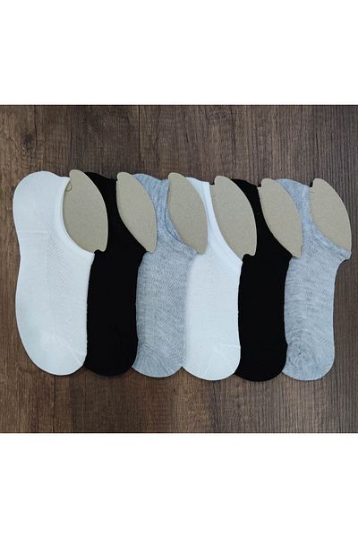 Leement socks 6 ζευγάρια βαμβακερά παπούτσια Snekers που δεν εμφανίζονται μηδενικού μεγέθους από διχτυωτό πλέγμα που αναπνέει