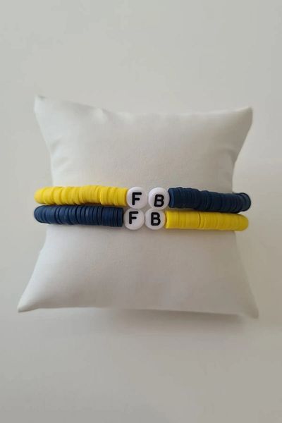 Karlay Fan Double Fimo Bracelet (Fenerbahçe)