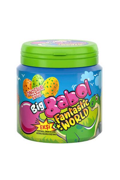 Big Babol Fantastic World Dino Egg Gum 90 Gr (1 PIECE)